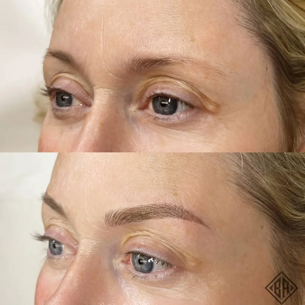 Microblading des sourcils à Genève